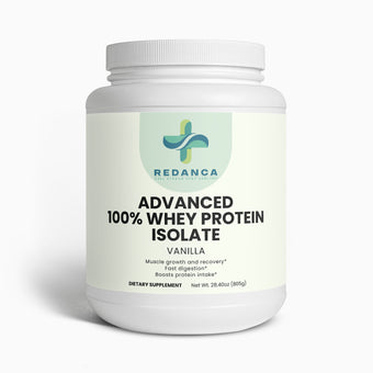 compare product Advanced 100% Whey Protein Isolate (Vanilla)