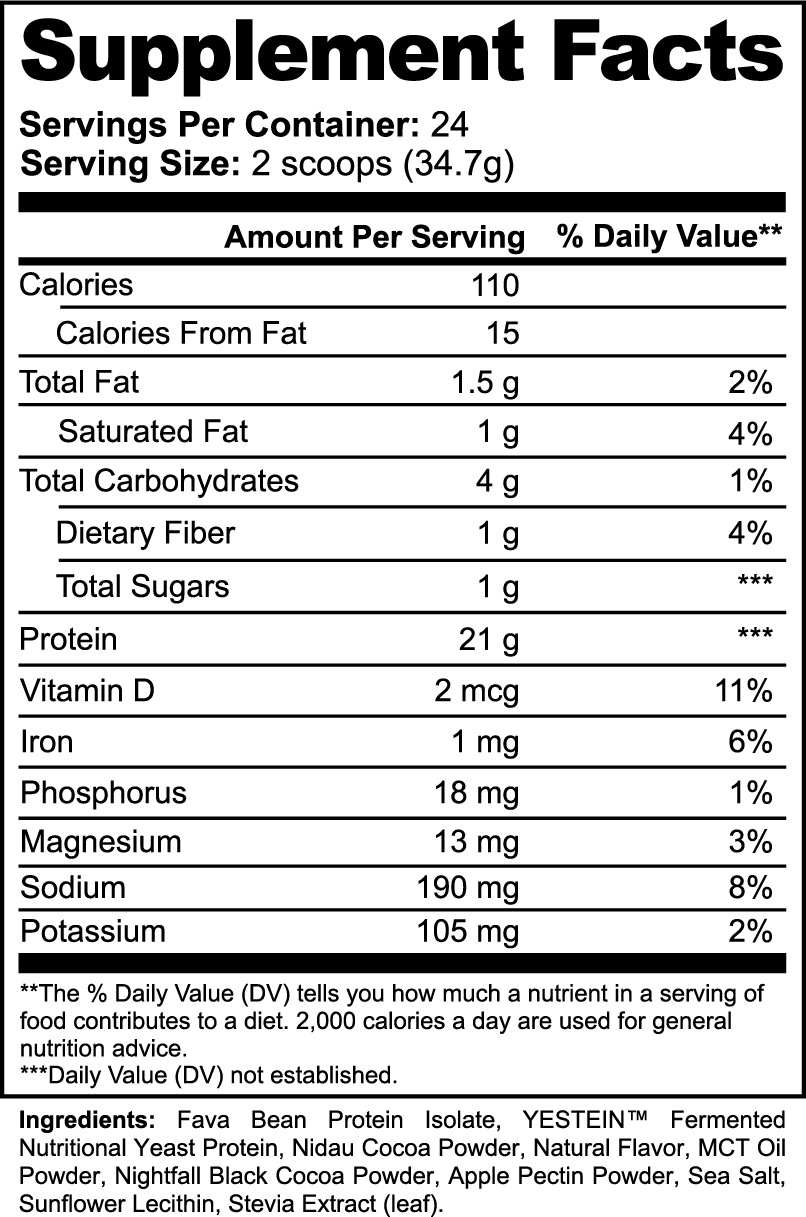 Proteína vegetal (chocolate)